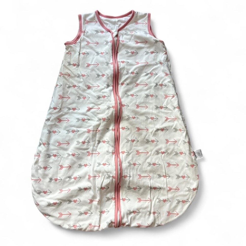 heart & arrow print sleepsack - toddler sleepwear - 18-24 months - 1.0 tog